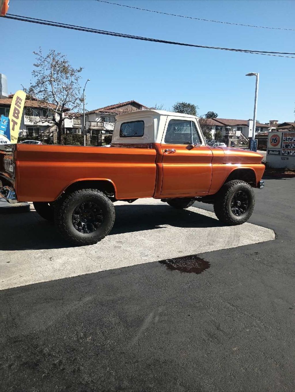 1965 Chevrolet C10 4x4 — Side profile.