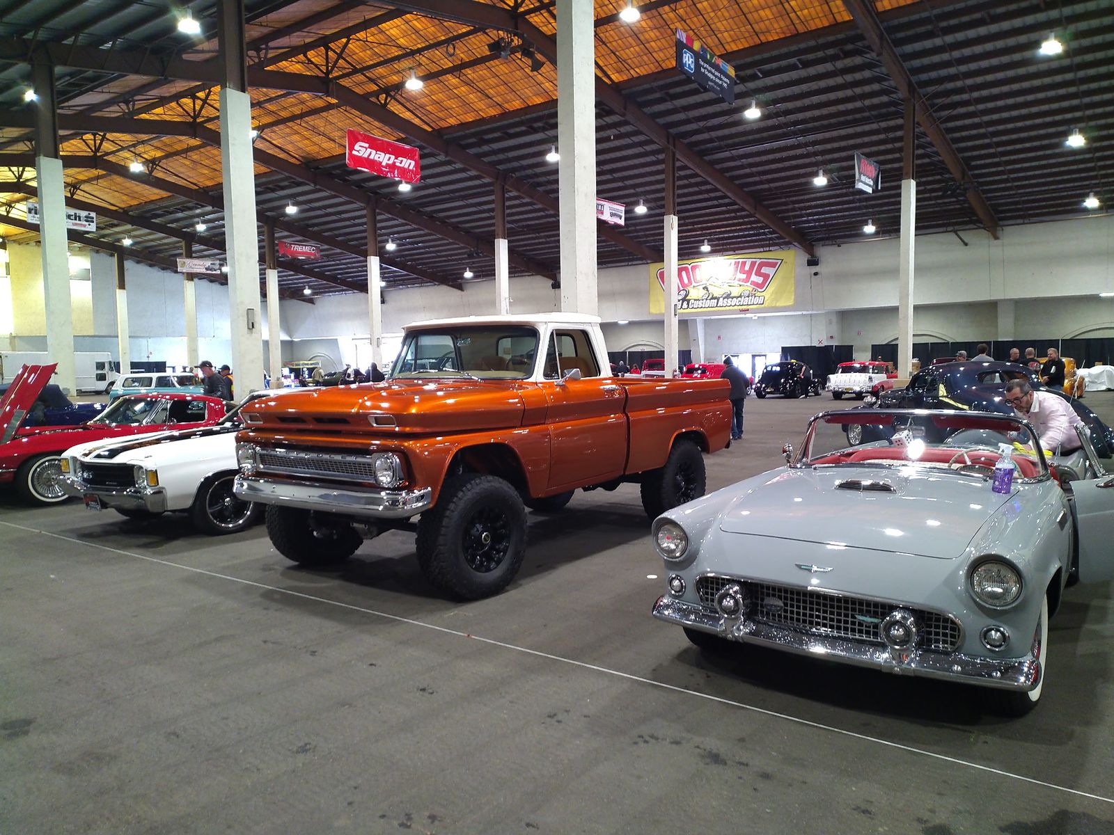 1965 Chevrolet C10 4x4 — On the show floor.